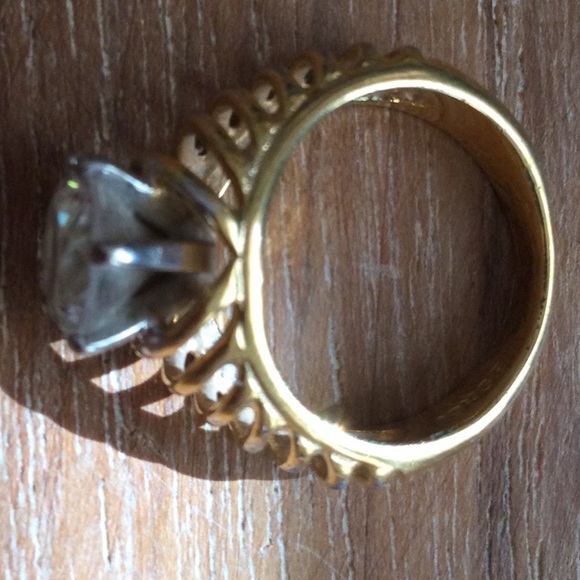 18 K Gold-plated Ring - Picture 3 of 3